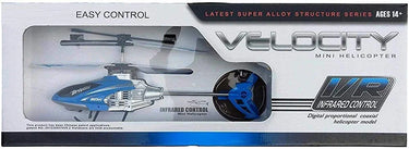 SkyFlyer | Vuelo aventurero - Helicóptero RC recargable con palas irrompibles y sensores infrarrojos